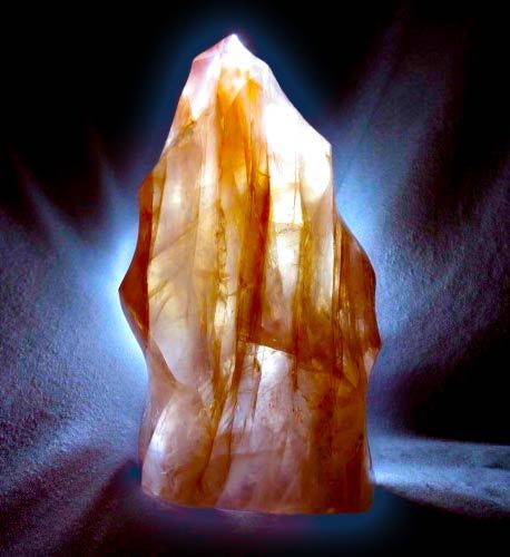 Home crystals Iron Rose Quartz Pur Crystal Pur Crystal crystals and minerals for sale online, 20% off site wide limited time only.