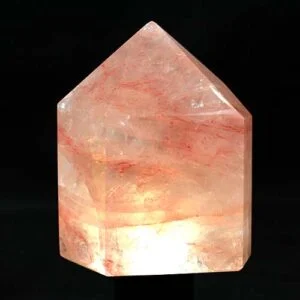 Iron Rose Quartz Polished Standing Points