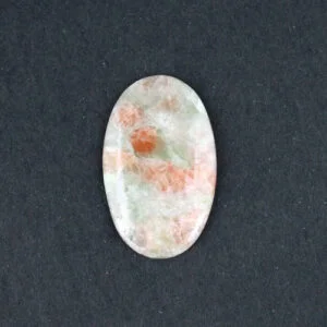 Green Apophyllite with Stillbite Cabochons