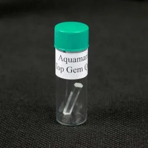 Aquamarine, Top, Gem Quality, Vial
