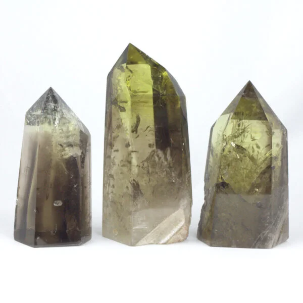 Smoky Lemon-Lime Citrine Large Polished Standing Points Smoky Lemon-Lime Citrine Large Polished Standing Points cs1 scaled Pur Crystal