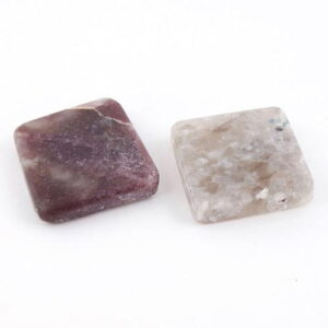 Snowball Euphoralite Pairs: High Lithium Lepidolite and Blue Tourmaline in White Matrix