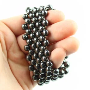 Hematite Woven Bracelet