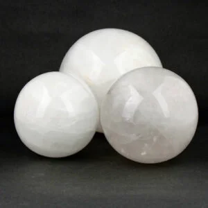 Clear Quartz Large Translucent Spheres
