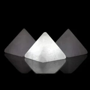 Quartz Clear Pyramid Corrected Small