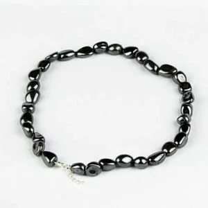 Hematite Tumbled Stone Necklace