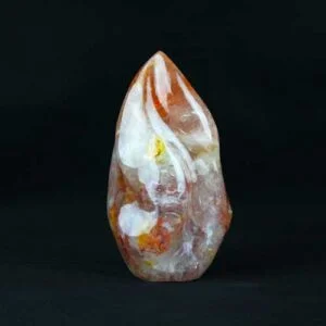 Iron Rose Quartz Flame, Unique 4.7 KGS