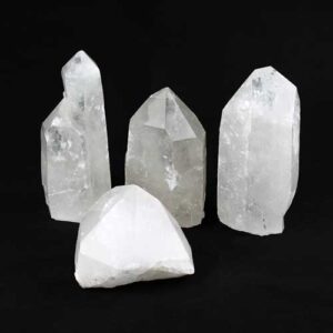 Quartz “A” Quality Standing Points from Brazil