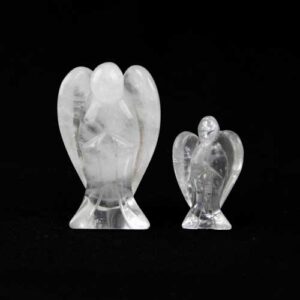 Clear Quartz Carved Angel