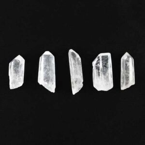 Clear Quartz Crystal Points, 20 - 60g From Brazil