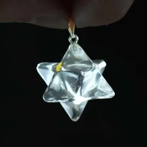 Clear Quartz Merkaba Pendant