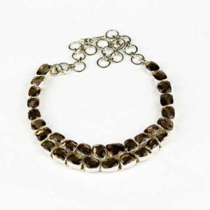 Smoky Quartz Double Strand