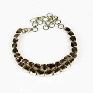 Smoky Quartz Double Strand