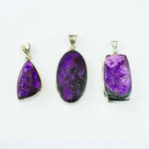 New Featured Stones sugilite light purple pendants 4 Pur Crystal