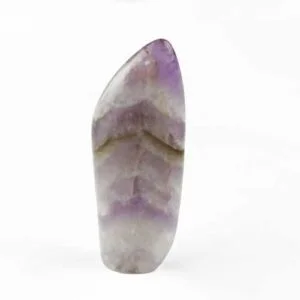 Chevron Amethyst Standing Pillar