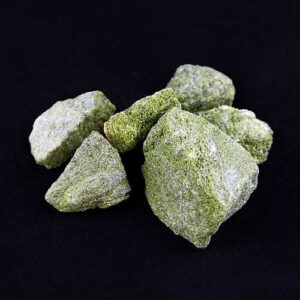 Epidote Green Rough Pieces from Peru, 1lb