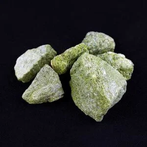 Epidote Green Rough Pieces from Peru, 1lb