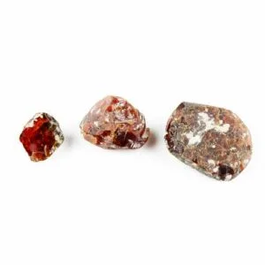 Fire Opal Deep Red Rough Pieces
