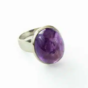 New Featured Stones amethyst faceted rings Pur Crystal