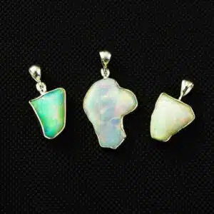 New Featured Stones opal rough pendant 3 Pur Crystal