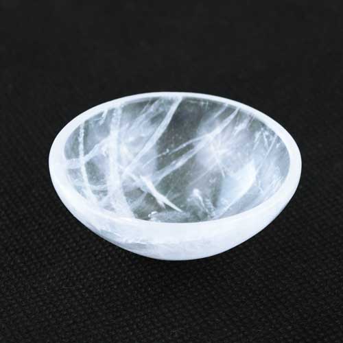 Quartz Crystal Bowls, 2", 18g Pur Crystal