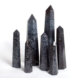 Indigo Gabbro Large Obelisk